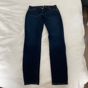 7 for all mankind dark skinny jeans. Worn once